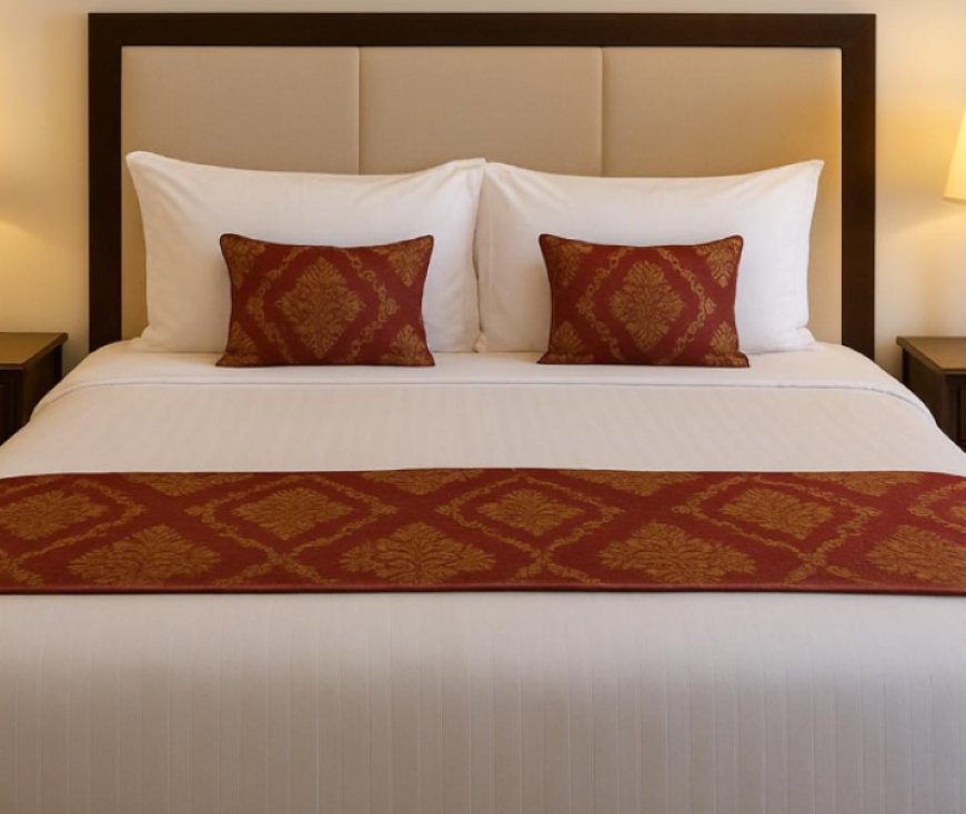 Desi Kapda: Premium Manufacturer of Embroidered and White Hotel Bed Sheets in Delhi
